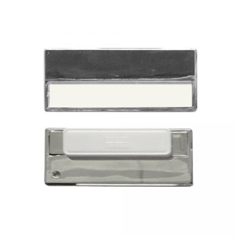 Mapi Mıknatıslı İsimlik Gümüş 60x28 mm