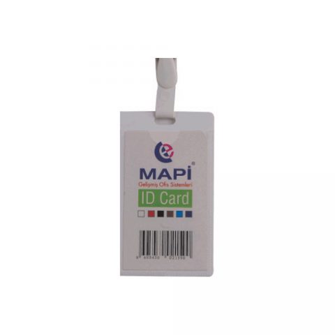 Mapi Klipsli Pp Kart Poşeti Dikey Krem 50 Adet 