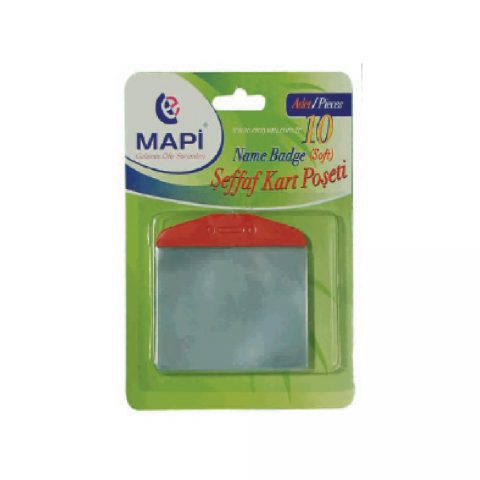  Mapi Pvc Poşet Dikey Şeritli 10 lu Blisterli