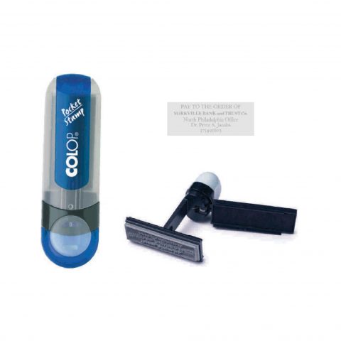Colop Cep Kaşe 30 Gri         