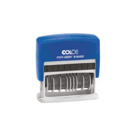 Colop S120/Dd Çift Tarihli Mini Kaşe