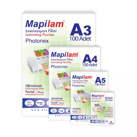 Mapilam 150 Mic.A-3 Sticker Sıcak+Soğuk Film  100 Ad.                         