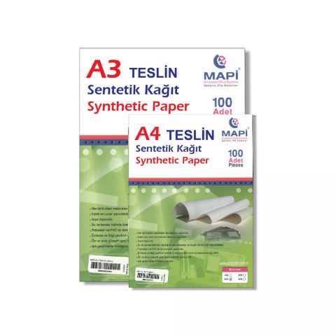 Mapi A4 Teslin 180Mic. 100 Ad.