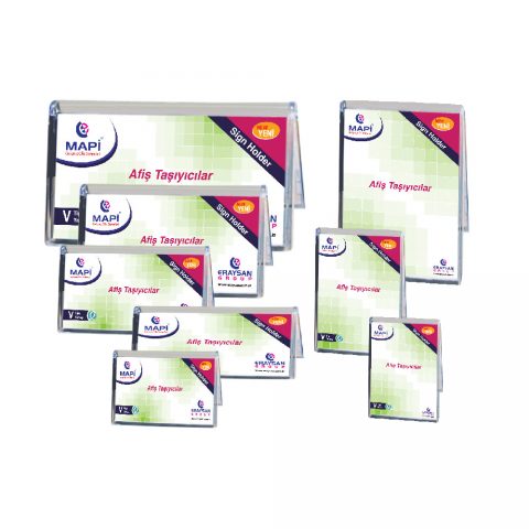 Mapi V Tipi Afiş Taşıyıcı 