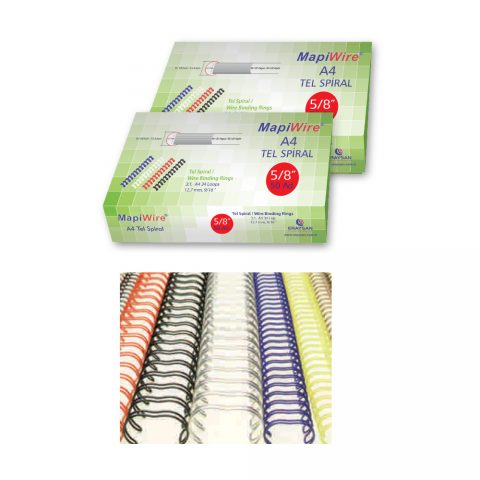Mapiwire-5/8 Kutu Tel Beyaz 50 Adet