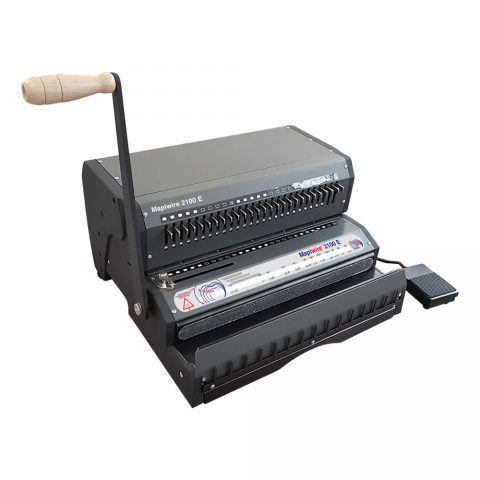 Mapiwire 2100E 2:1 Elektrikli Delme Tel Spiral Ciltleme Makinesi
