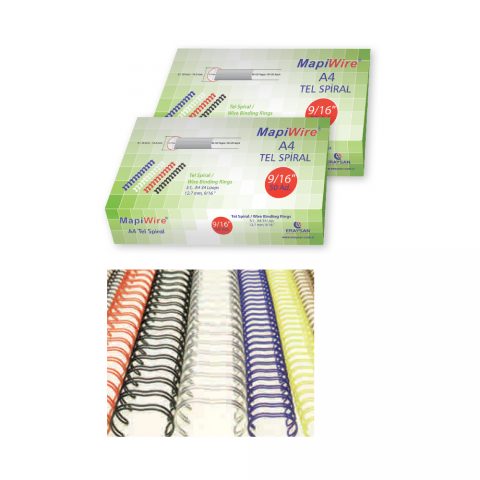 Mapiwire 1/4 Kutu Tel Beyaz 100 Adet