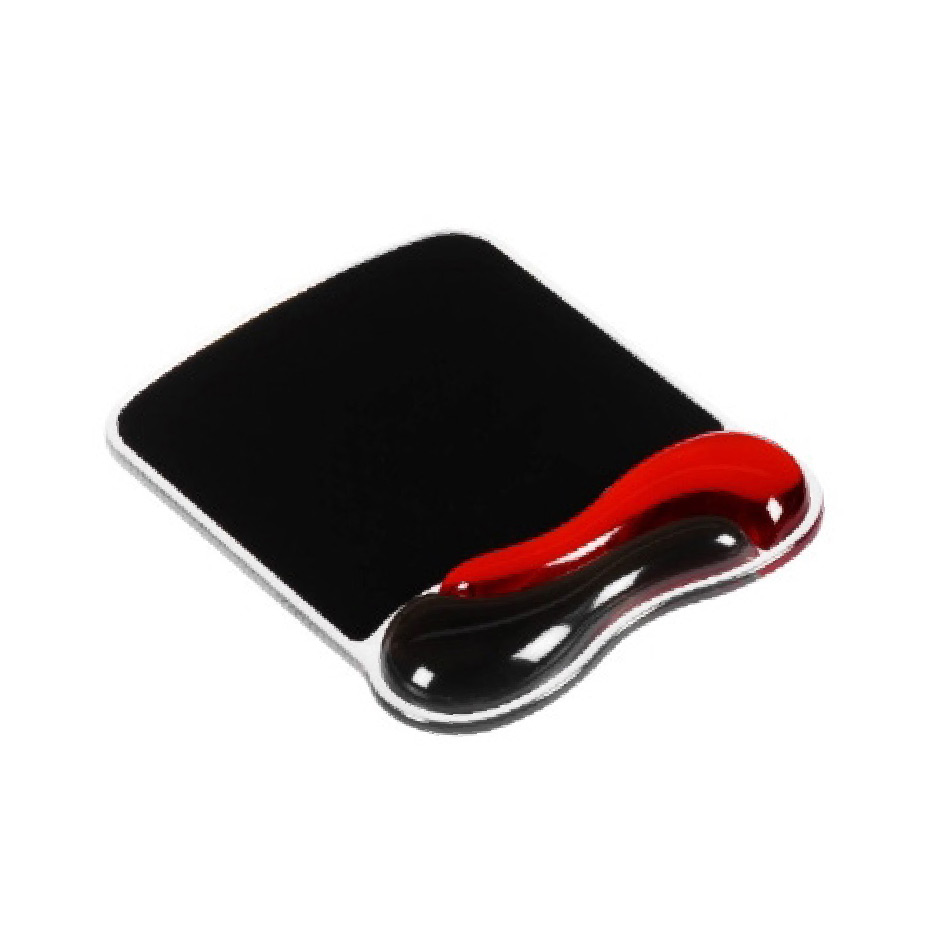 Kensington Duo Gel Mousepad Dalgalı Kırmızı/Siyah