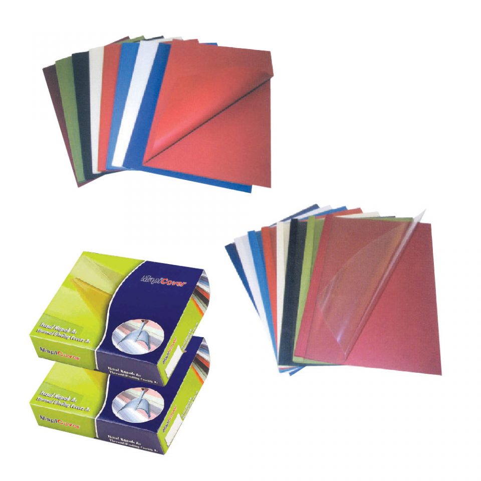 Mapicover-3 mm Ciltleme Kapağı Şeffaf + Karton Krem            100 Adet