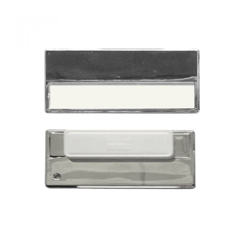 Mapi Mıknatıslı İsimlik Gümüş 60x28 mm