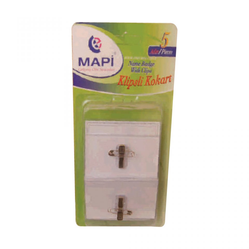 Mapi Klipsli Kokart 5 li Blister