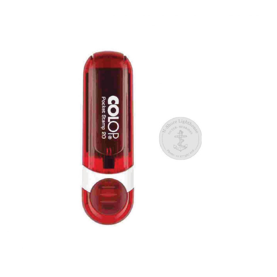 Colop Cep Kaşe Oval30 Kırmzı  