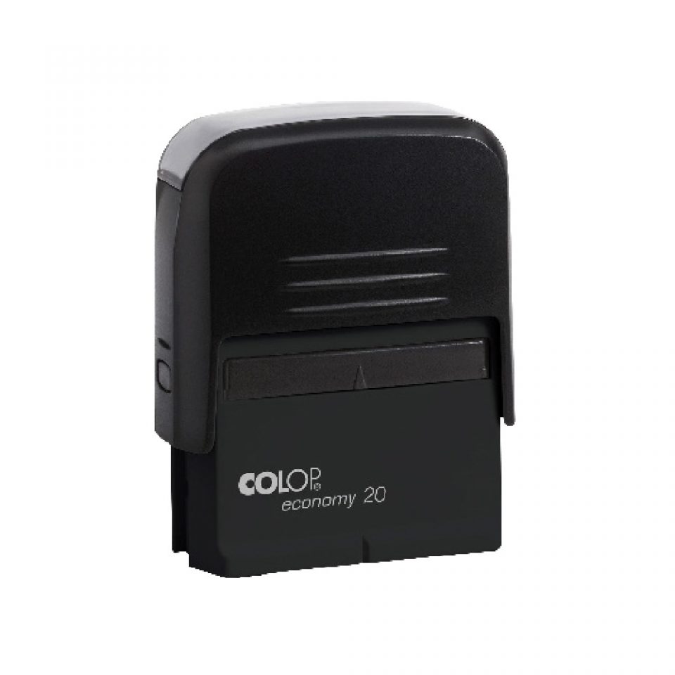 Colop Yeni Printer Eco 20 Siyah Kasa+Mavi Keçe
