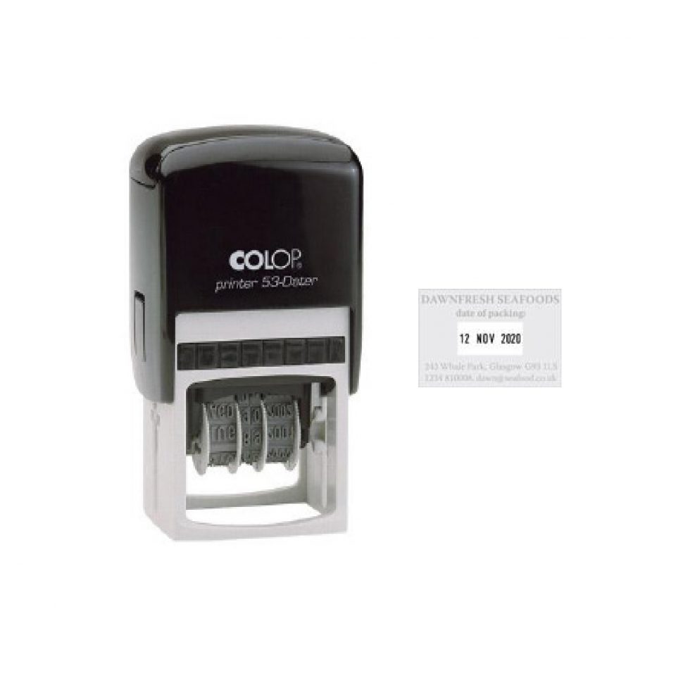 Colop Printer 53 Oto.Tarih Kaşe