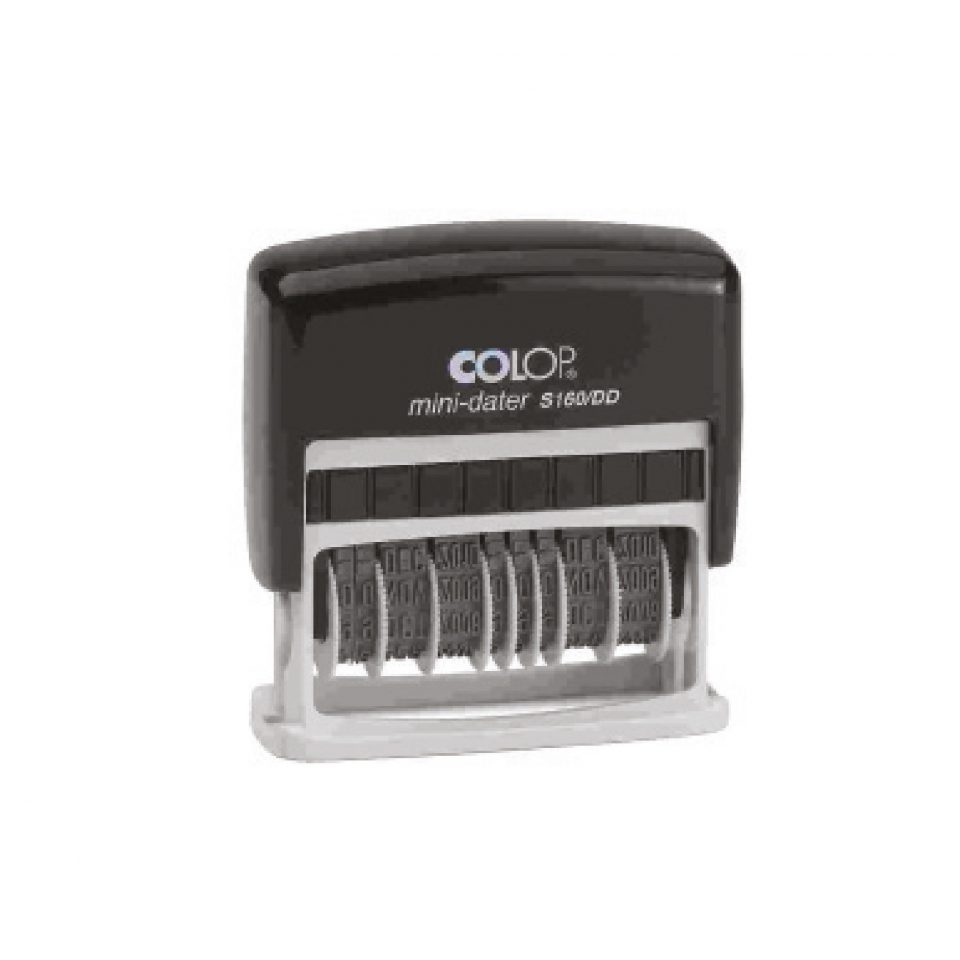 Colop S160/Dd Çift Tarihli Kaşe