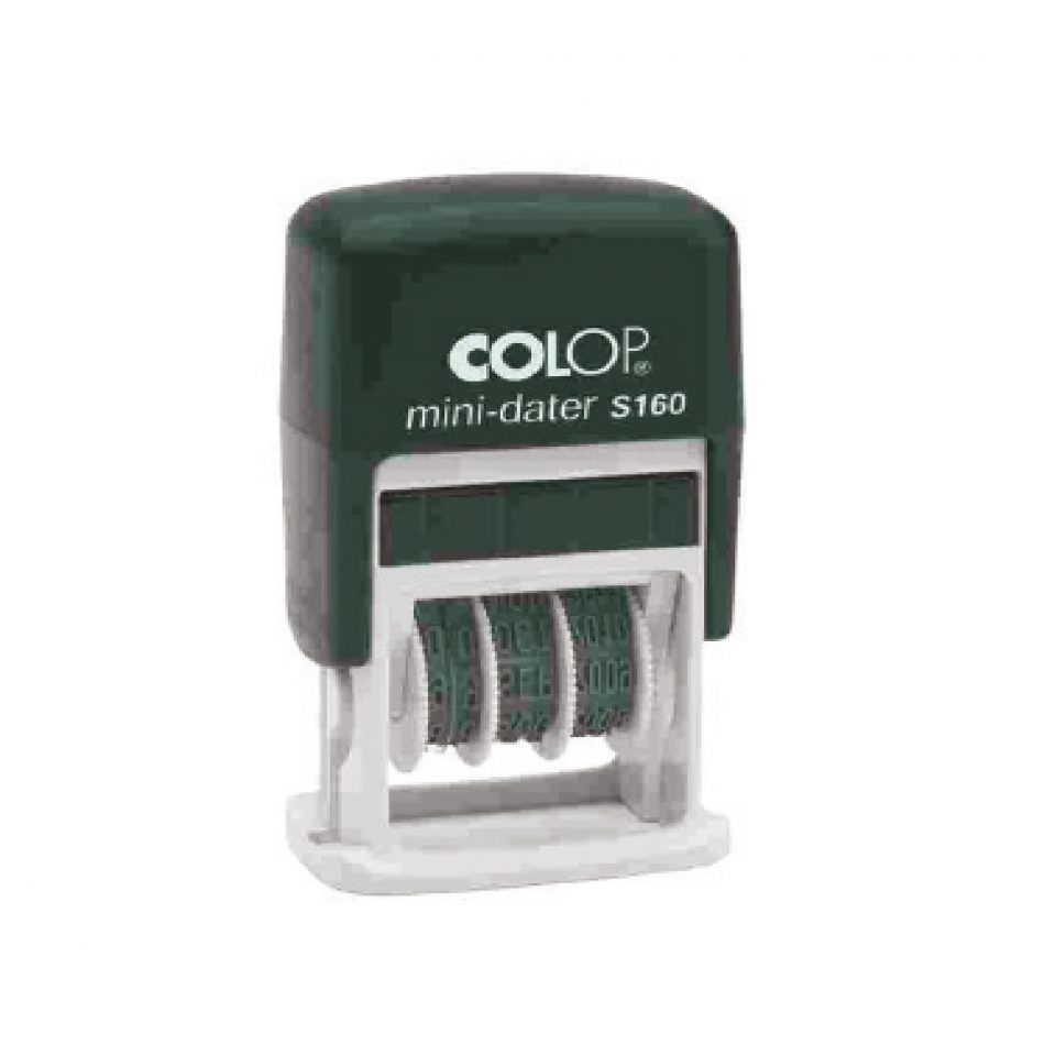 Colop S160  Mini Tarih Kaşesi 