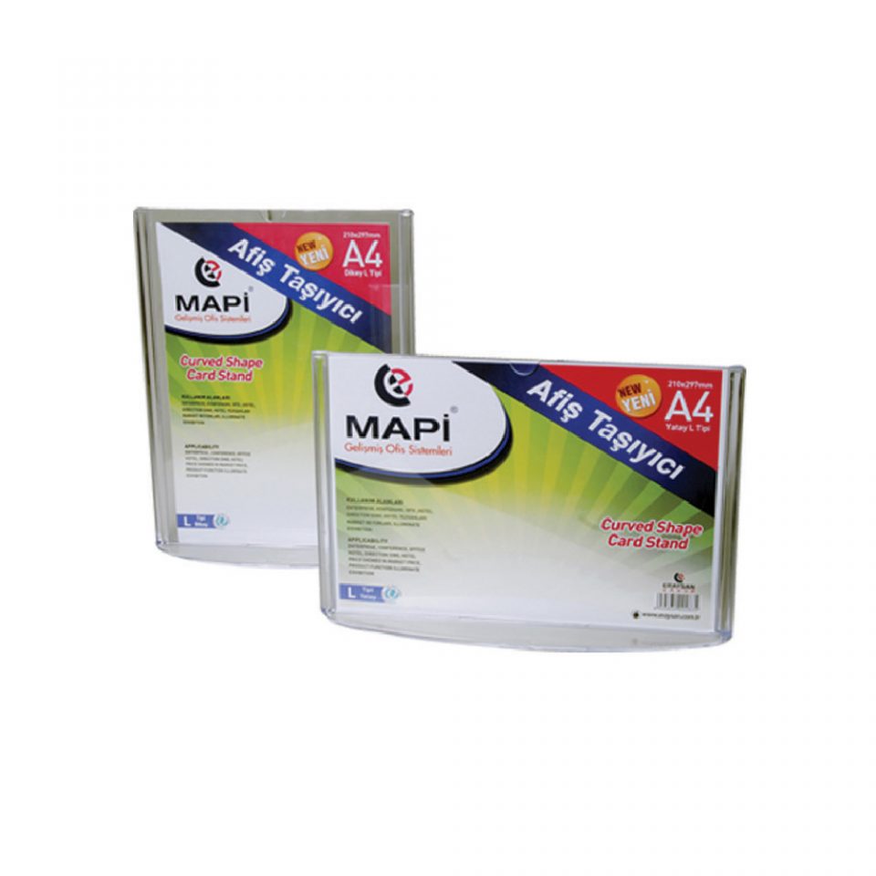 Mapi T Tipi Afiş Taşıyıcı Standlar