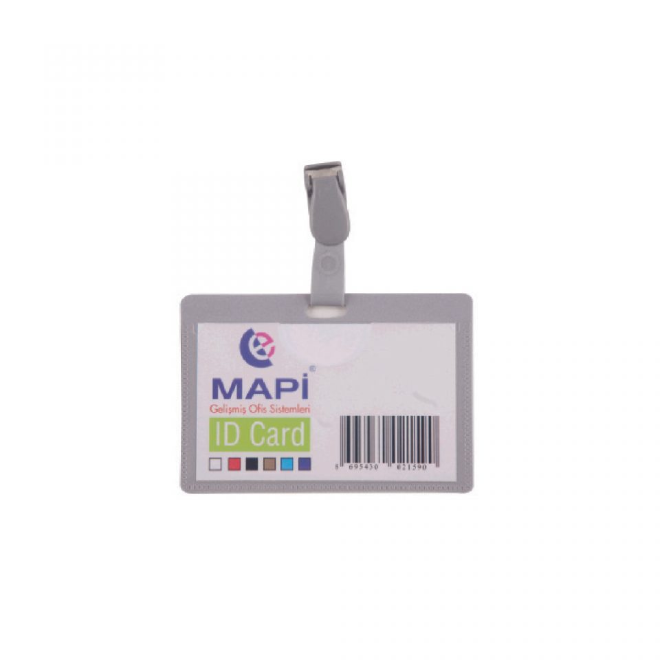 Mapi Klipsli PP Kart Poşetleri Yatay 86x54mm