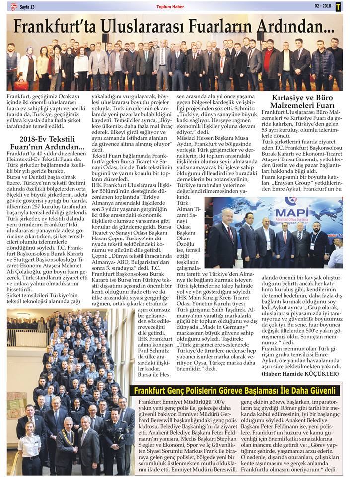 Almanya paperwold fuarımızdan.