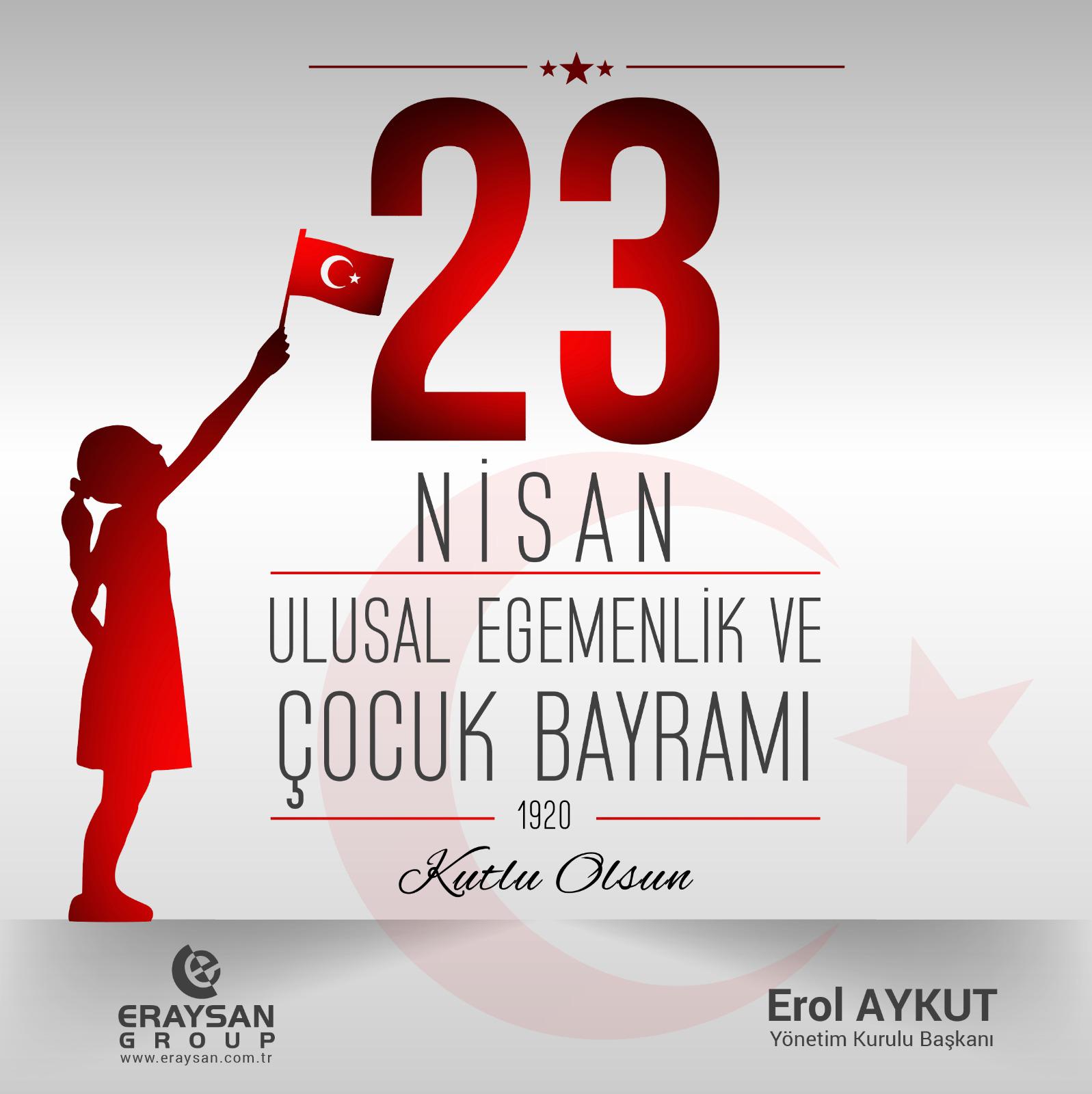 23 NİSAN KUTLU OLSUN